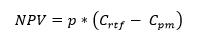 calculating net present value for asset maintenance 