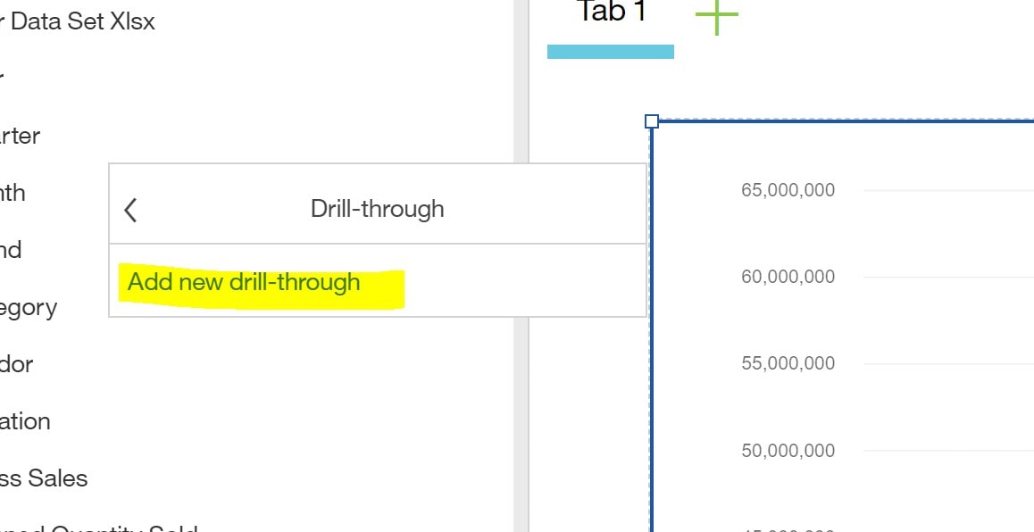 QueBIT Blog DrillThrough Functionality in Dashboards
